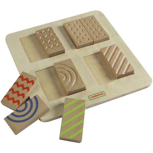 MASTERKIDZ 2-Sided Tactile 'n Visual Matching Blocks