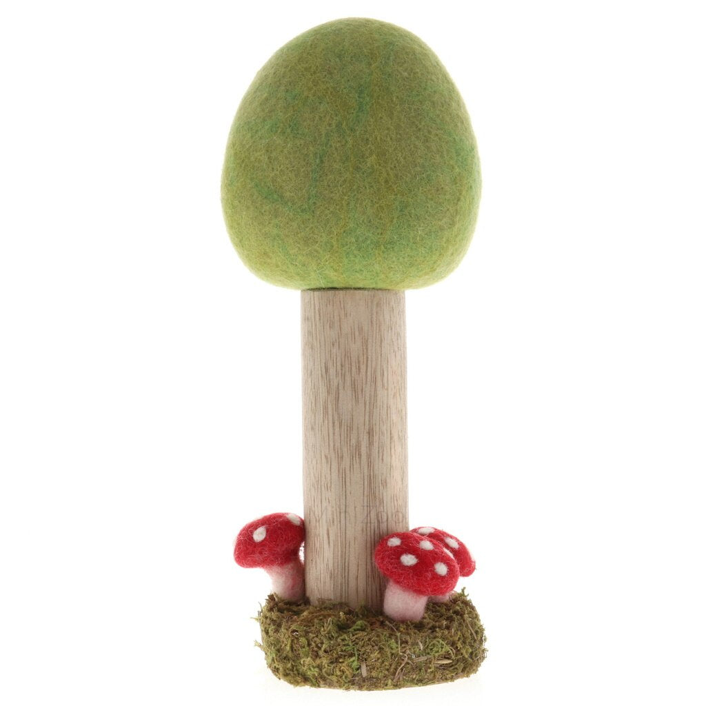 PAPOOSE - Woodland Tree Spring - Wood & Felt - 28cm