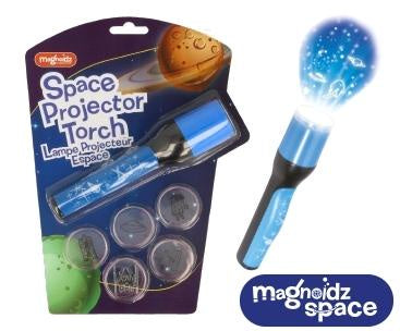 Magnoidz Space Projector Torch 25cm