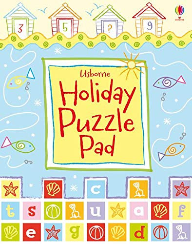 USBORNE HOLIDAY PUZZLE PAD - Activity Book