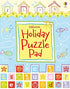 USBORNE HOLIDAY PUZZLE PAD - Activity Book