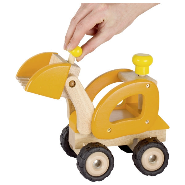 GOKI Vehicle - Wheel Loader Large- Wooden