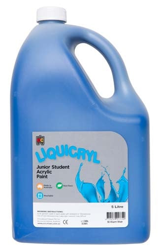 EC Jumbo Liquicryl Paint - 5Litre -  Sky Blue