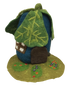 PAPOOSE -Fairy House -  Oak Leaf House with Mat - Felt