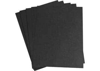 Cardboard 210gsm - Black - A3 - Pack 100