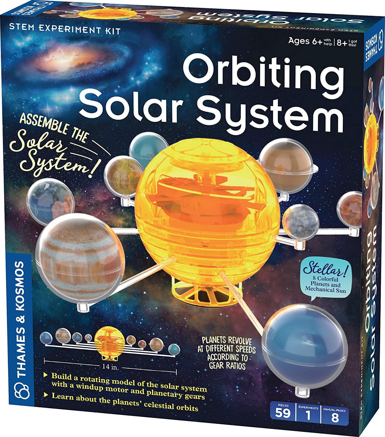 THAMES & KOSMOS Orbiting Solar System Kit