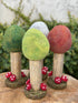 PAPOOSE - Woodland Trees  - Wood & Felt - 28cm - Set of 4 Seasons