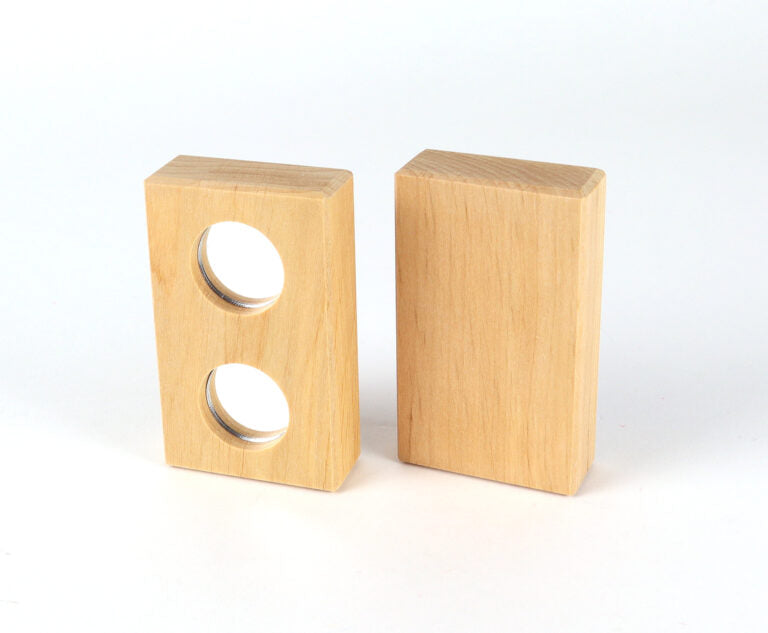 Bauspiel - Fairy Windows Mirror - Wooden - Natural - 12 Piece