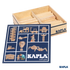 Kapla 100 Case - Wooden Construction Set