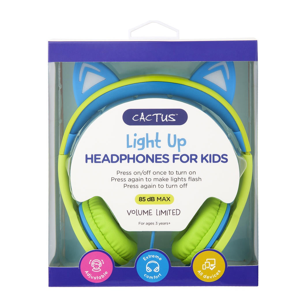 Cactus - Light Up Headphones