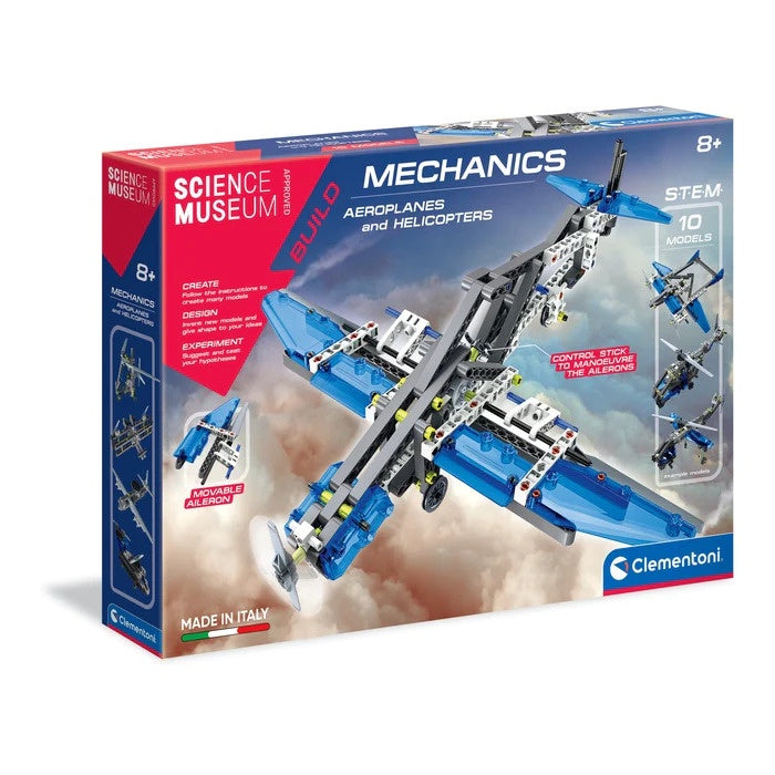 Clementoni Mechanics - Aeroplanes and Helicopters