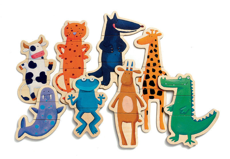 DJECO Magnetics Crazy Animals