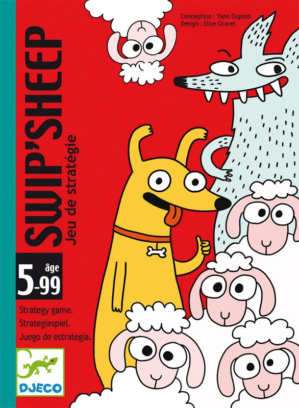 DJECO Card Game - Swip'Sheep  