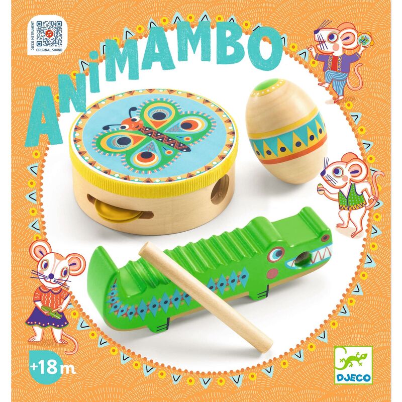 DJECO Animambo Music - Percussion Set