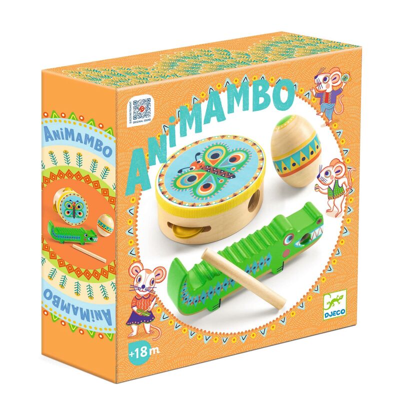 DJECO Animambo Music - Percussion Set