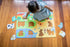 DJECO Puzzle Giant -  Tactile Farm 20 Piece Floor Puzzle