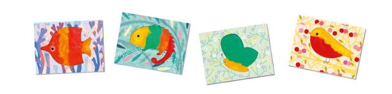 DJECO ART KITS - Squirt & Spread Painting Set