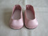 DRESS MY DOLL Shoes Pink Satin Slip On