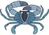 Tuzzles Floor Puzzle Wooden Aboriginal Art Crab