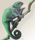 FOLKMANIS HAND PUPPETS Chameleon