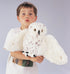 FOLKMANIS HAND PUPPETS Snowy Bird Owl