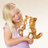 FOLKMANIS HAND PUPPETS Orange Tabby