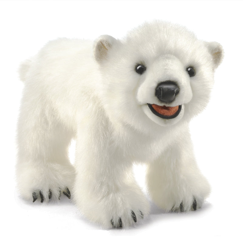 FOLKMANIS HAND PUPPET Polar Bear