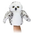 FOLKMANIS Little Snowy Owl Hand Puppet