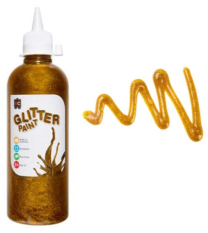 EC Glitter Paint - 500ml -  Gold