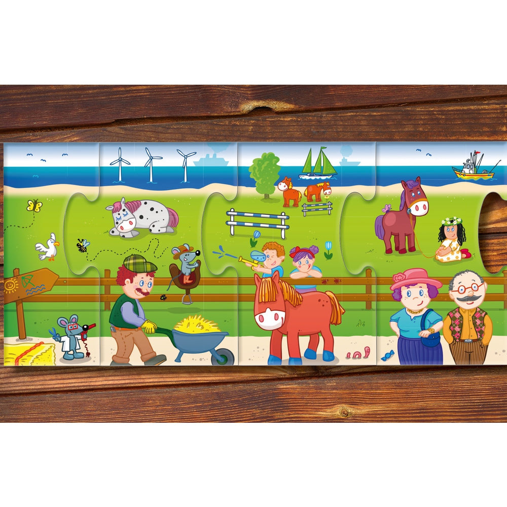 HABA My First Wimmel Puzzle – Horse Farm 303704