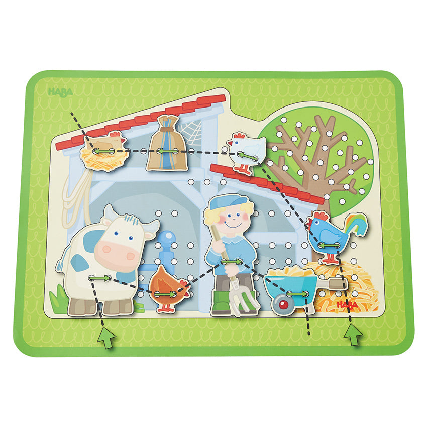 HABA Threading Game Farm- 305289