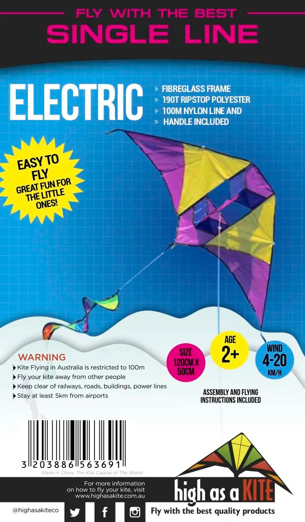 High as a Kite - Electric - Kite