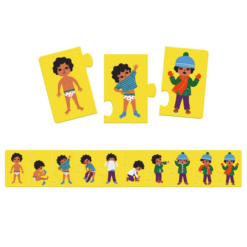 DJECO Puzzle - I'm Dressing Up 10pc Puzzle