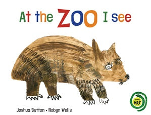 At the zoo I see - Board book