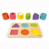 JANOD - Shapes & Sounds Puzzle - 6 block - Sensory