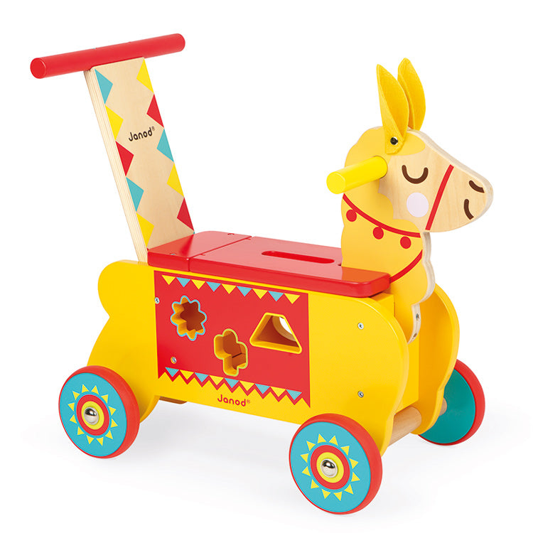 JANOD - Ride On - Llama - Wooden