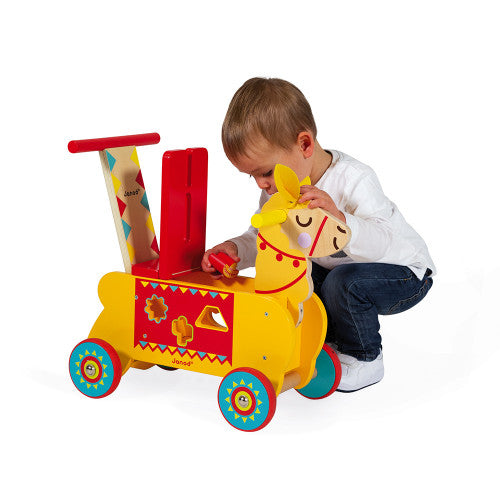 JANOD - Ride On - Llama - Wooden
