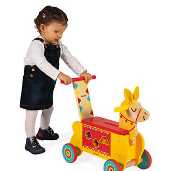 JANOD - Ride On - Llama - Wooden