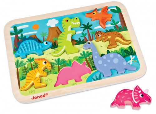 JANOD Puzzle Chunky Dinosaur