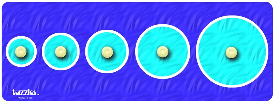 Tuzzles Circle Sequencing Puzzle 5pc