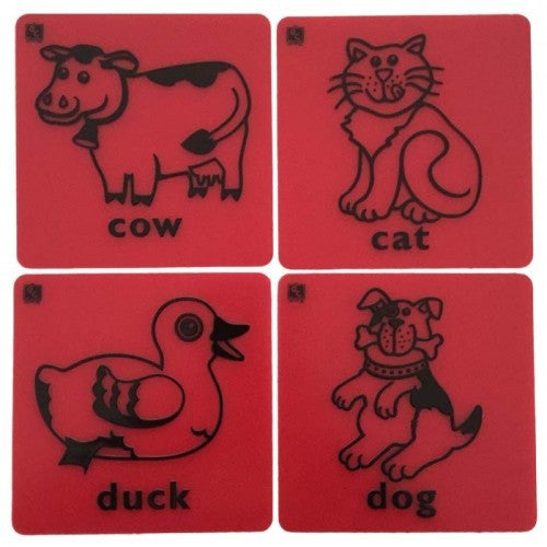 EC Kinder Rubs - Animals