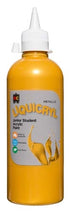 EC Liquicryl Metallic Junior Student Acrylic Paint - 500ml  Gold