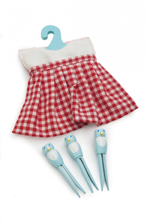 LE TOY VAN Peg Bag with Pegs