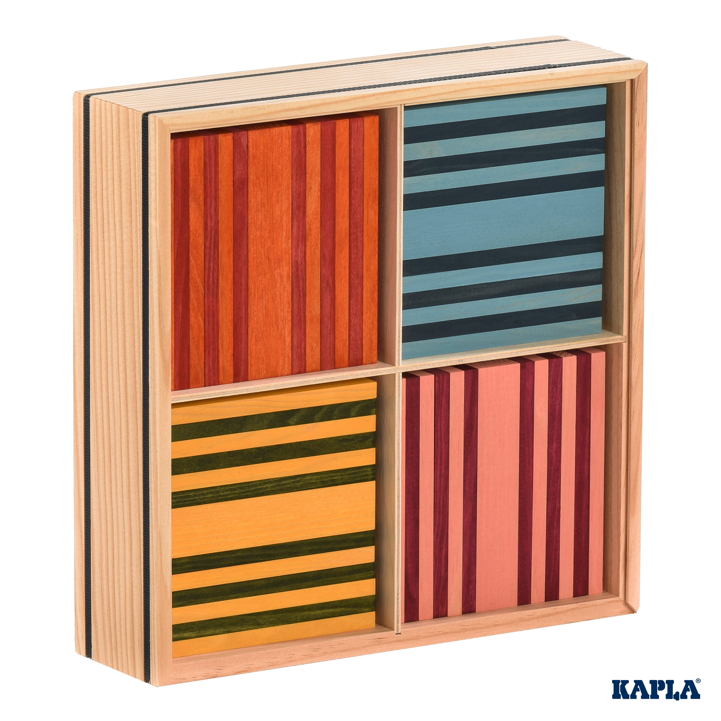 Kapla Octocolor - Wooden Construction Set