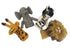 PAPOOSE Felt Finger Puppets Set of 4 - African Animals