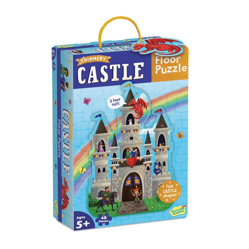 Peaceable Kingdom Floor Puzzle – Castle - 40 piece