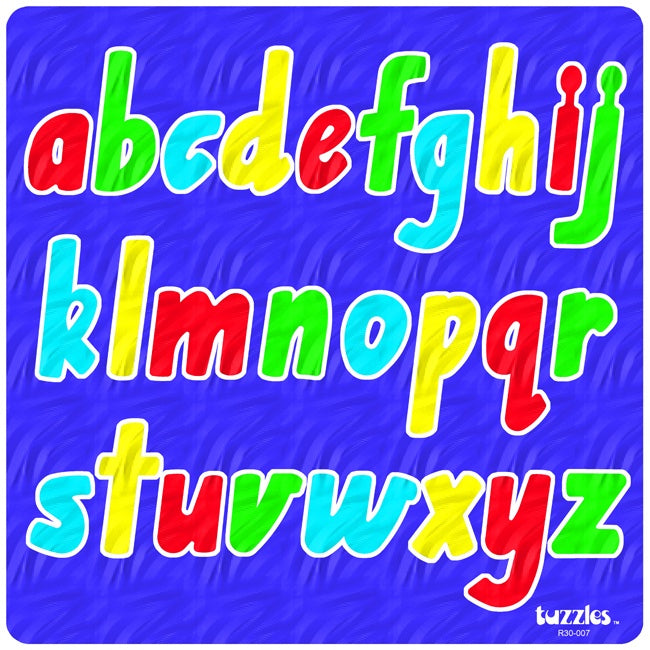 Tuzzles Alphabet Raised Puzzle