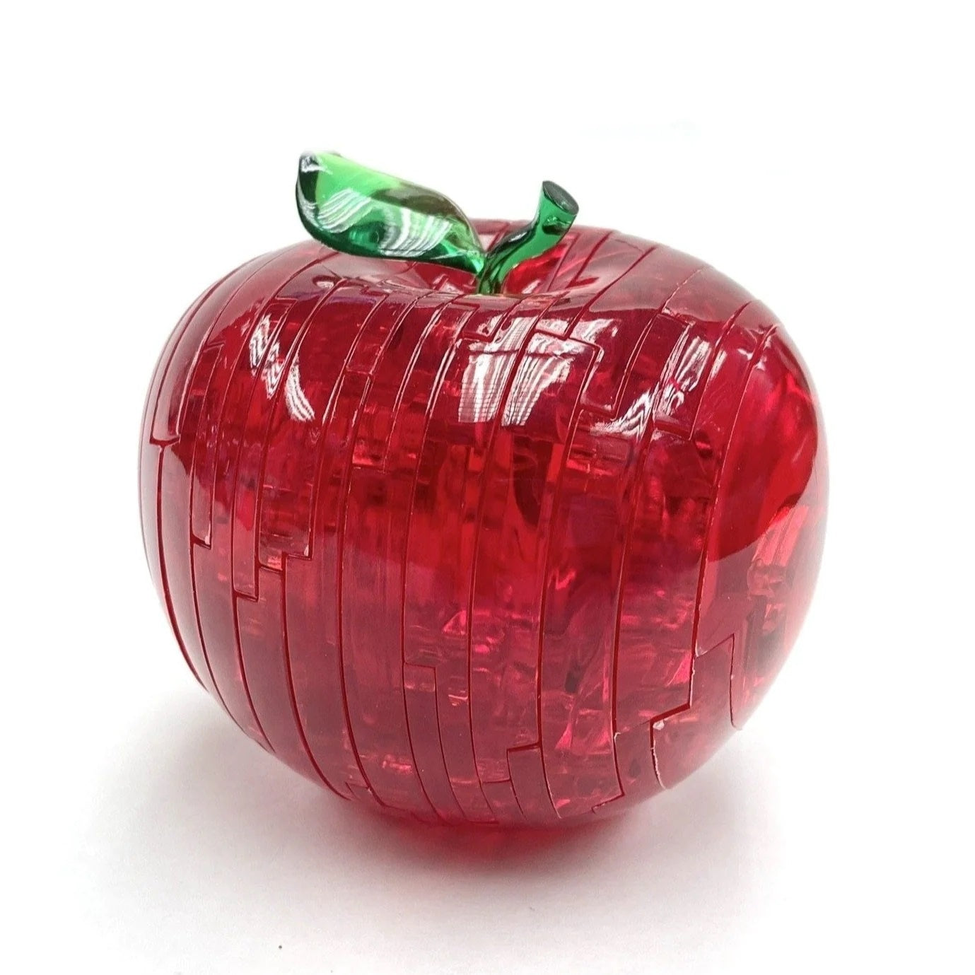 CRYSTAL PUZZLE 3D Apple (Red) 44 pieces