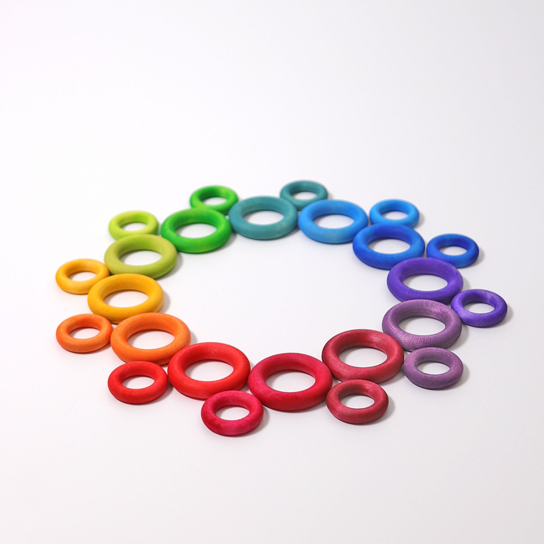 Grimm's - Building Rings - Rainbow