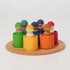 Grimm's - 7 Friends in 7 Bowls - Wooden People